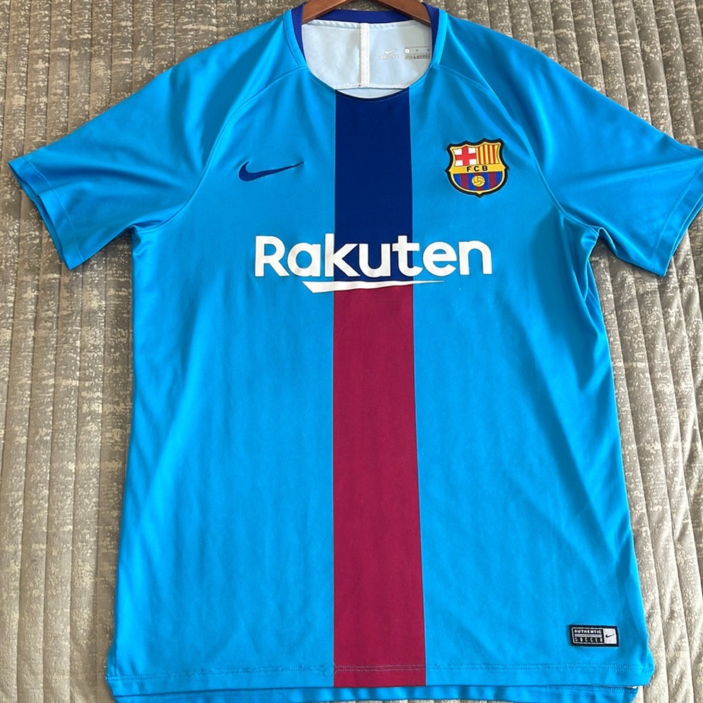Nike Men’s FC Barcelona Training Shirt Jersey 2018/2019 L